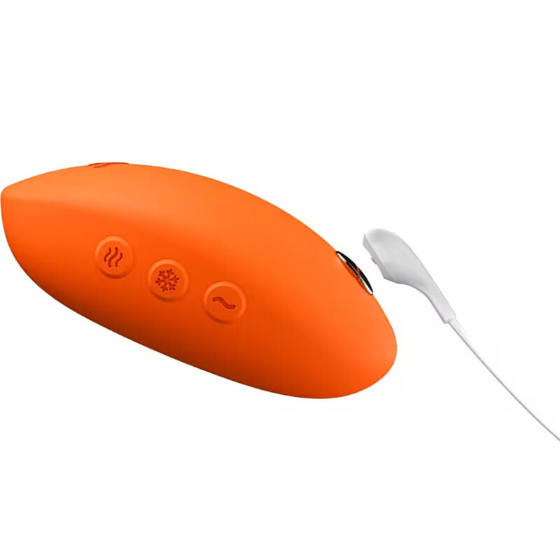 WE-VIBE - TEMP VIBRADOR CON FUNCIÓN DE CALOR Y FRÍO MANDARINA