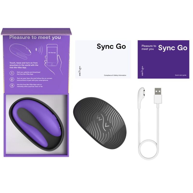 WE-VIBE - SYNC GO DUAL ESTIMULADOR VIOLETA