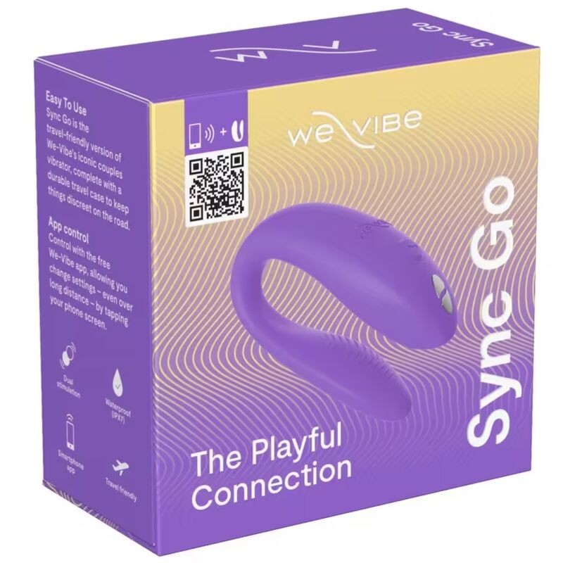 WE-VIBE - SYNC GO DUAL ESTIMULADOR VIOLETA