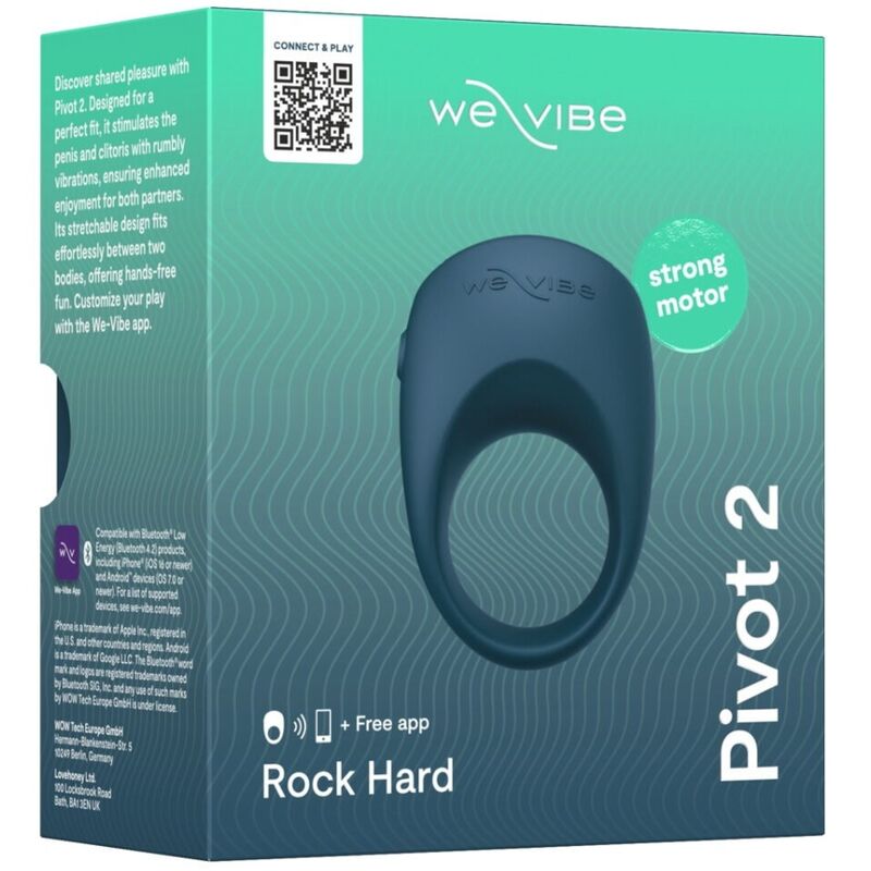 WE-VIBE - ANEL VIBRADOR PIVOT 2 WE CONNECT