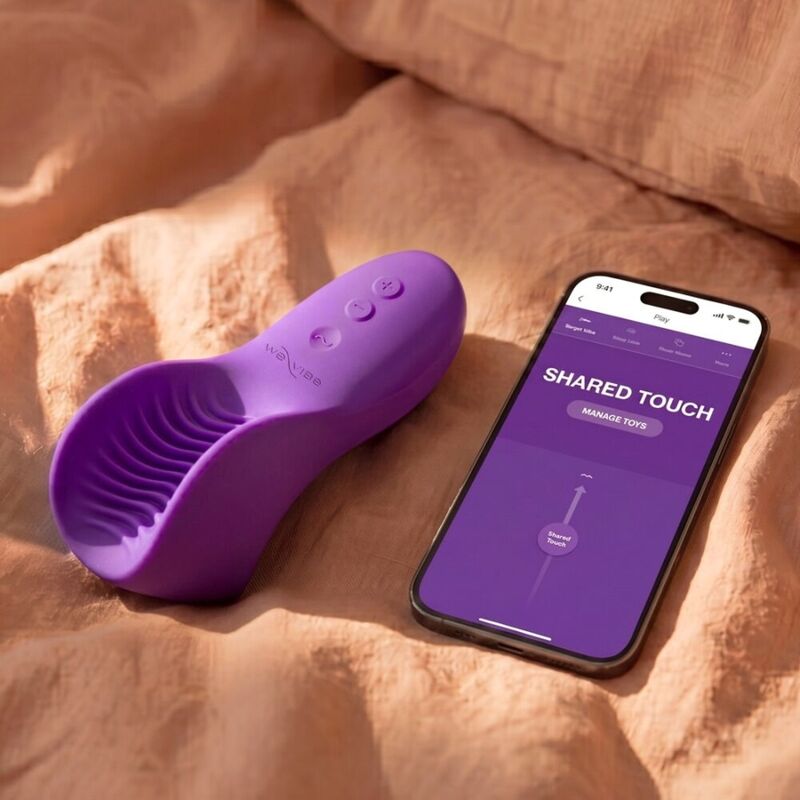 WE-VIBE - SHARED TOUCH DOUBLE-SIDED COUPLES VIBRATOR PURPLE