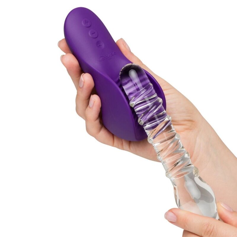 WE-VIBE - SHARED TOUCH VIBRADOR PARA PAREJAS DE DOBLE CARA PÚRPURA