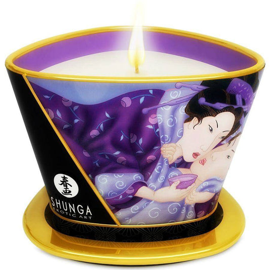 SHUNGA - MINI CARESS BY CANDELIGHT VELA DE MASSAGEM DE FRUTAS EXÓTICAS 170 ML - Toys "n" Us