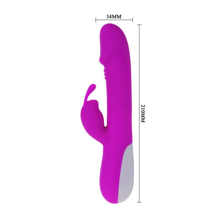 PRETTY LOVE - VIBRADOR ROBERT COM ESTIMULADOR DE CLITÓRIS - Toys "n" Us