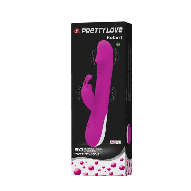PRETTY LOVE - VIBRADOR ROBERT COM ESTIMULADOR DE CLITÓRIS - Toys "n" Us