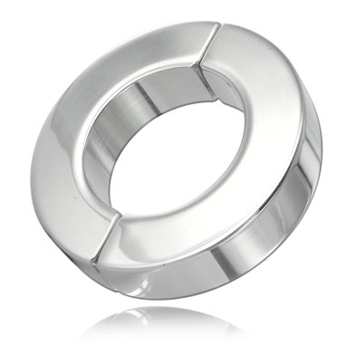 ANEL DE TESTÍCULO DE METAL DURO - AÇO INOXIDÁVEL 14MM