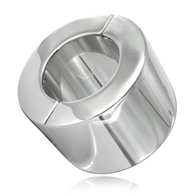 ANEL DE TESTÍCULO DE METAL DURO - AÇO INOXIDÁVEL 40MM
