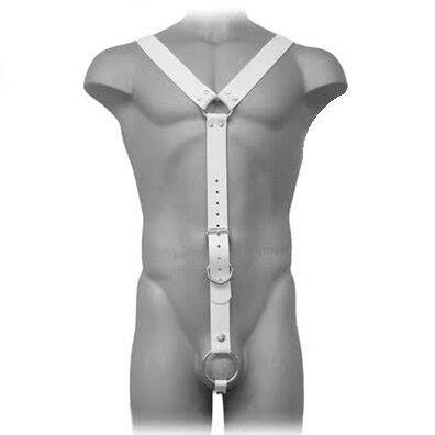 LEATHER BODY - ARNÊS DE COURO HOMENS BRANCOS - Toys "n" Us