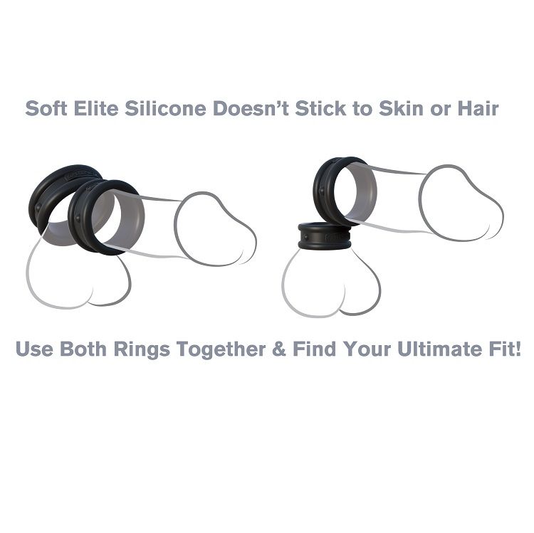 ANÉIS DE SILICONE FANTASY C-RINGZ - MAX/WIDHT