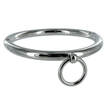 METAL HARD - COLAR BDSM COM ANEL 18CM - Toys "n" Us