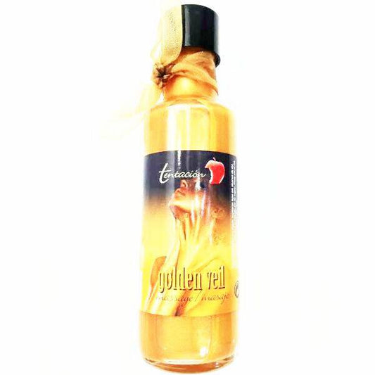 TENTACION - ÓLEO DE MASSAGEM GOLDEN VEIL 100 ML - Toys "n" Us