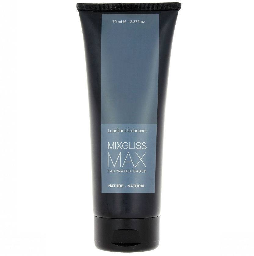MIXGLISS - LUBRIFICANTE ANAL BASE DE GUA MAX NATURAL 70 ML - Toys "n" Us