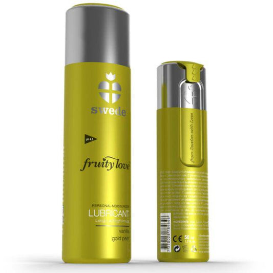 SWEDE - FRUITY LOVE LUBRIFICANTE BAUNILHA GOLD PEAR 50 ML - Toys "n" Us