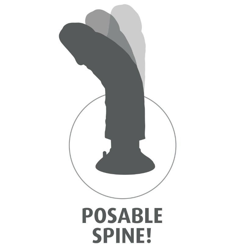 KING COCK - 15,24 CM DE PÊNIS VIBRANTE