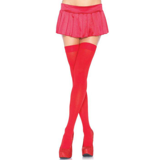 LEG AVENUE - MEIAS NYLON VERMELHO - Toys "n" Us