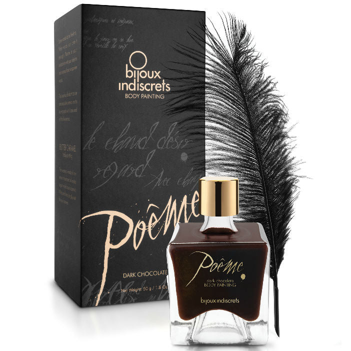 BIJOUX - TINTA COMESTÍVEL POEME CHOCOLATE PRETO 50 GR