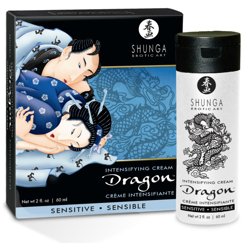 SHUNGA - CREME DRAGON SENSITIVE PARA CASAIS