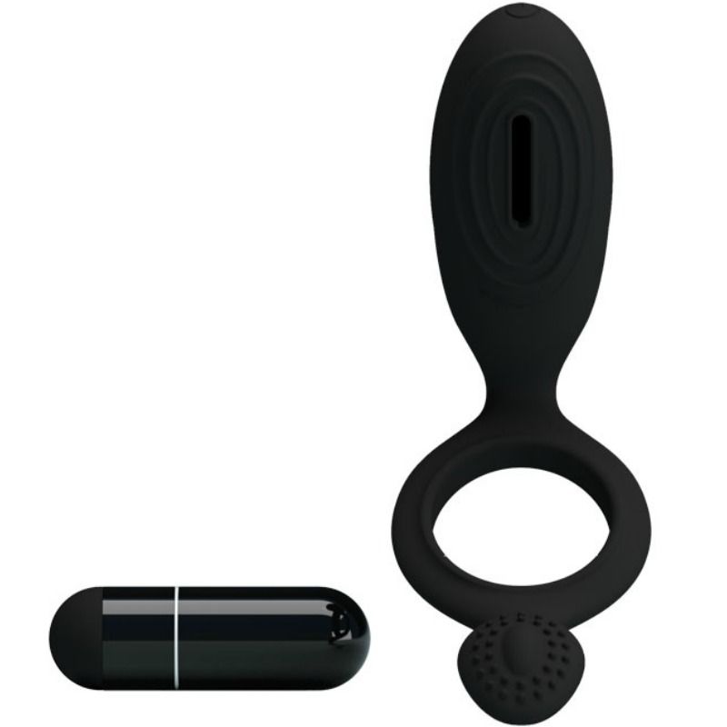 PRETTY LOVE - ANILLO VIBRADOR ETHEL CON ESTIMULADOR