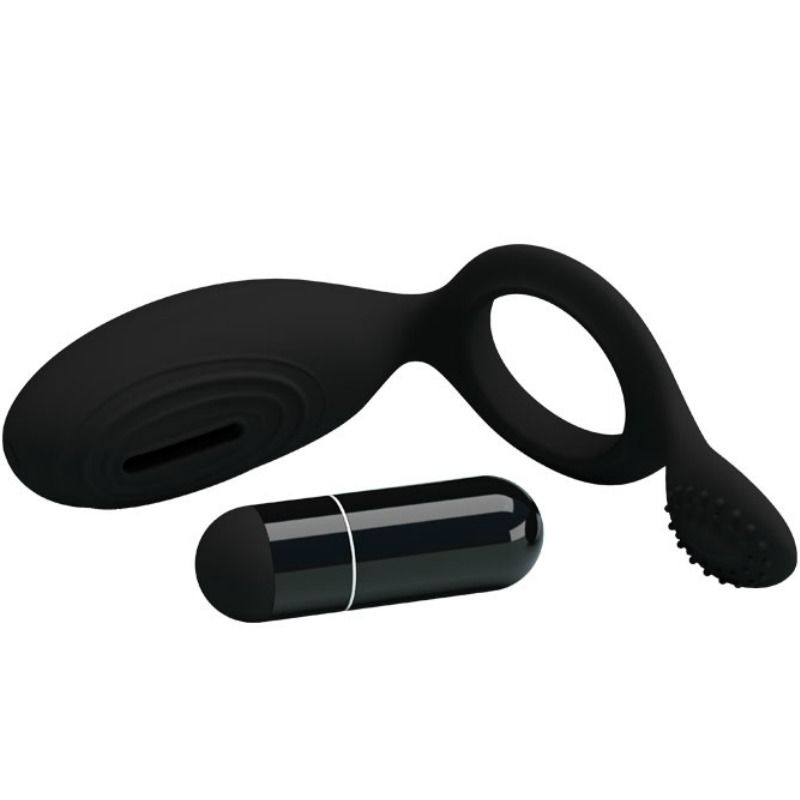 PRETTY LOVE - ANILLO VIBRADOR ETHEL CON ESTIMULADOR