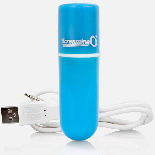 SCREAMING O - BALA VIBRANTE RECARREGVEL VOOOM AZUL - Toys "n" Us