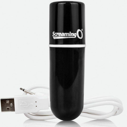 SCREAMING O - BALA VIBRANTE RECARREGVEL VOOOM PRETA - Toys "n" Us