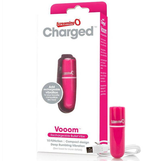 SCREAMING O - BALA VIBRANTE RECARREGVEL VOOOM ROSA - Toys "n" Us
