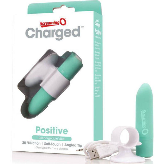 SCREAMING O - MASSAGER RECARREGVEL POSITIVO VERDE - Toys "n" Us
