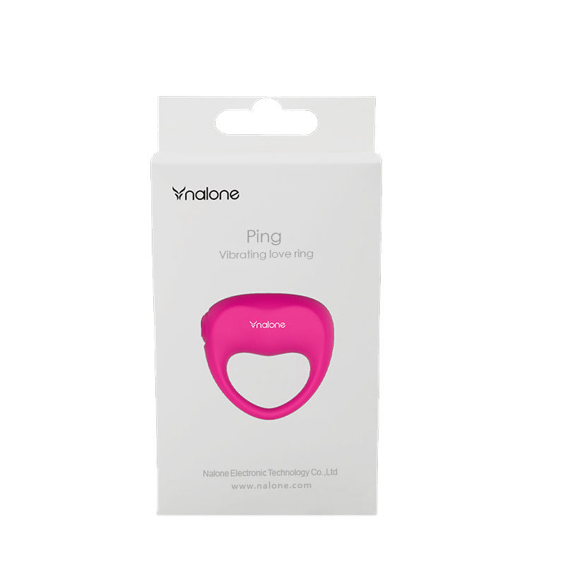 NALONE - ANEL VIBRATÓRIO ROSA VIBRATÓRIO AMOR