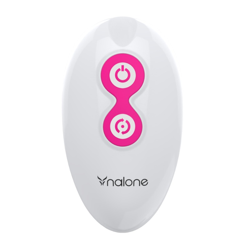 NALONE - VIBRADOR ANAL PEARL COM CONTROLE REMOTO PRETO