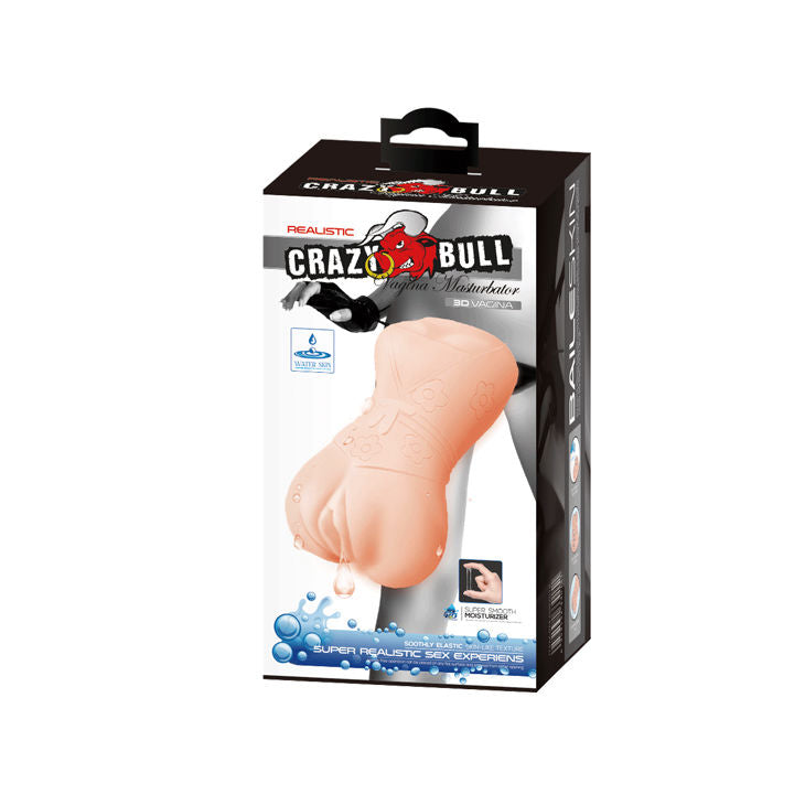 CRAZY BULL - MASTURBADOR DE PELE DE ÁGUA VAGINA MODELO 4