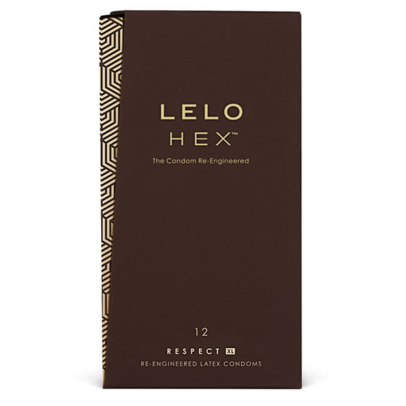 LELO - PRESERVATIVOS HEX RESPECT XL 12 UNIDADES