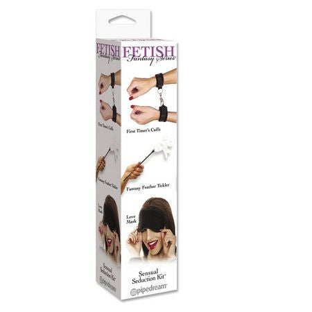 SÉRIE DE FANTASIA FETICHE - KIT DE SEDUÇÃO SENSUAL