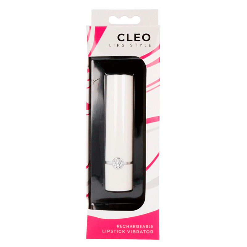 ESTILO DE LABIOS - CLEO BLANCO Y ROSA