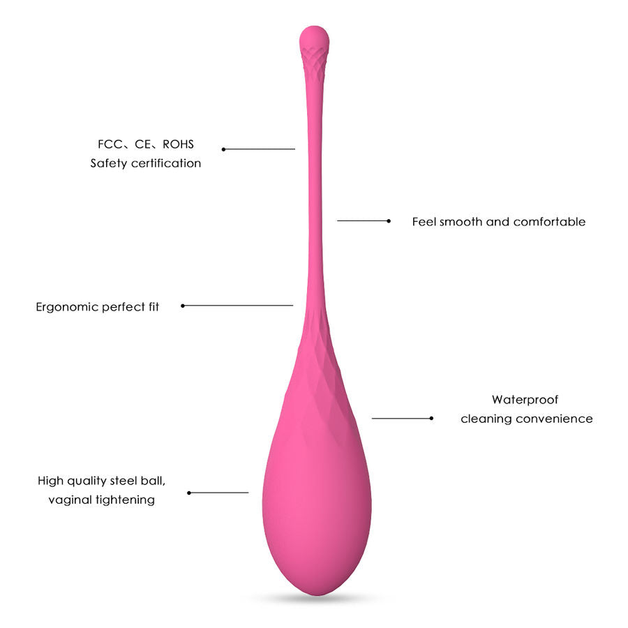 LESLIE - SET DE ENTRENAMIENTO DE MÚSCULOS PÉLVICOS KEGEL FIT 6 PESAS