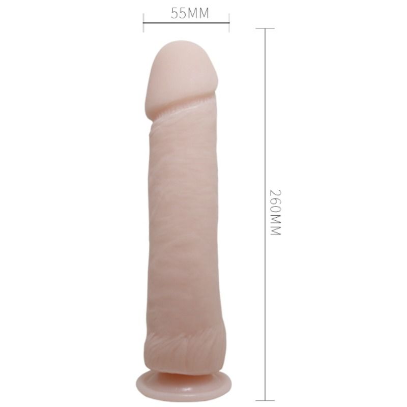 BAILE - O GRANDE REALISTA COM VIBRAÇÃO NATURAL 26 CM