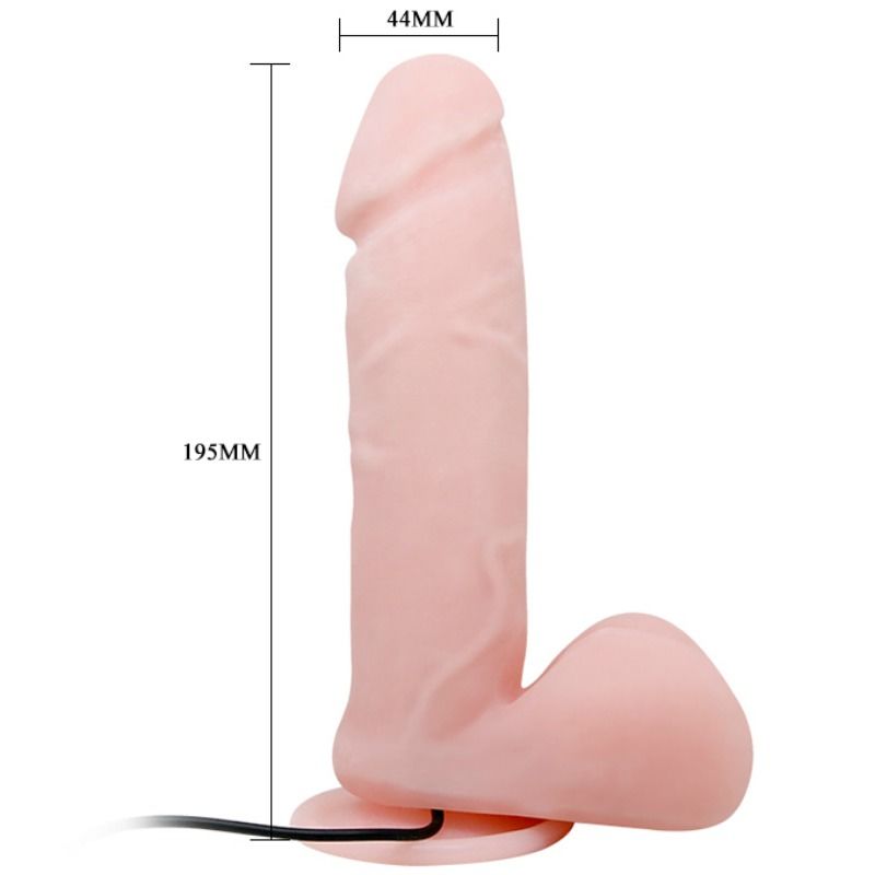 BAILE - OLIVER DILDO REALISTA COM VIBRAÇÃO