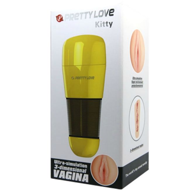 PRETTY LOVE - MASTURBADOR DE VAGINA DE GATINHO 2