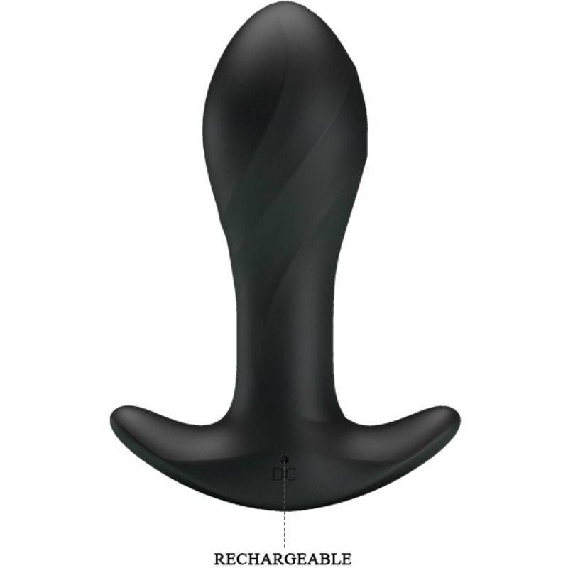 PRETTY LOVE - VIBRADOR ANAL PRETO