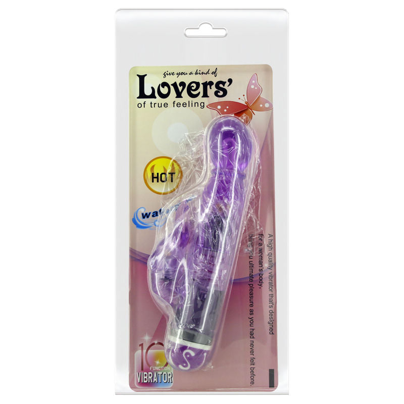 BAILE - VIBRADOR MULTIVA VELOCIDADE COM ESTIMULADOR LILAC