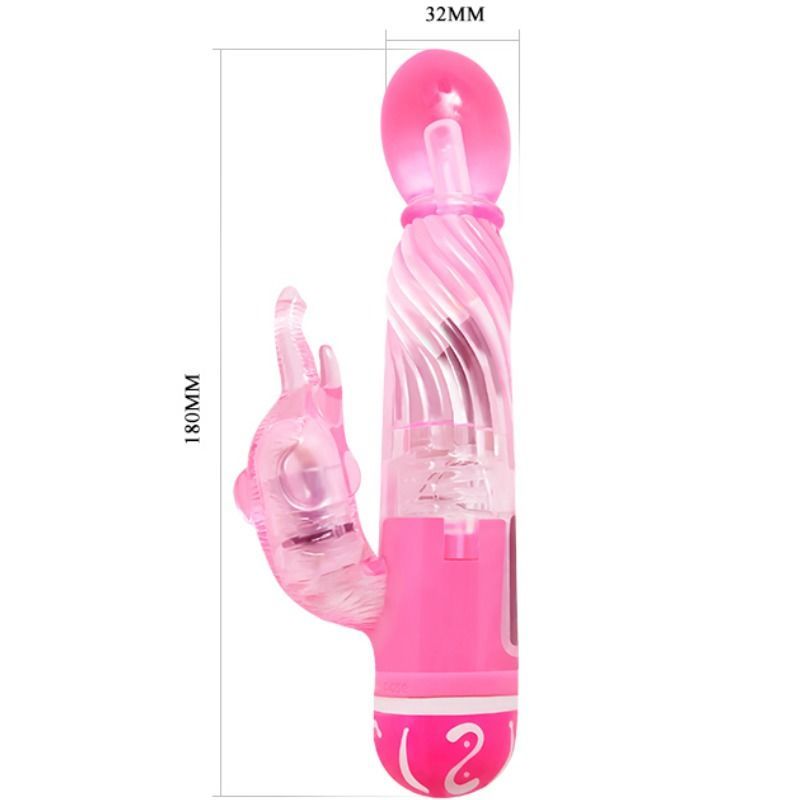 BAILE - VIBRADOR MULTIVA VELOCIDADE COM ESTIMULADOR LILAC