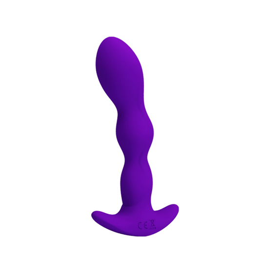 PRETTY LOVE - MASSAGEADOR ANAL 12 MODOS DE VIBRAÇÃO LILÁS