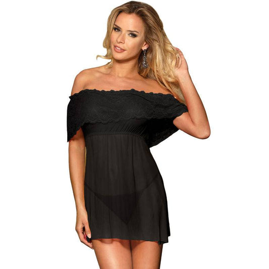 SUBBLIME - VESTIDOS VESTIDO CURTO + TANGA PRETO L/XL