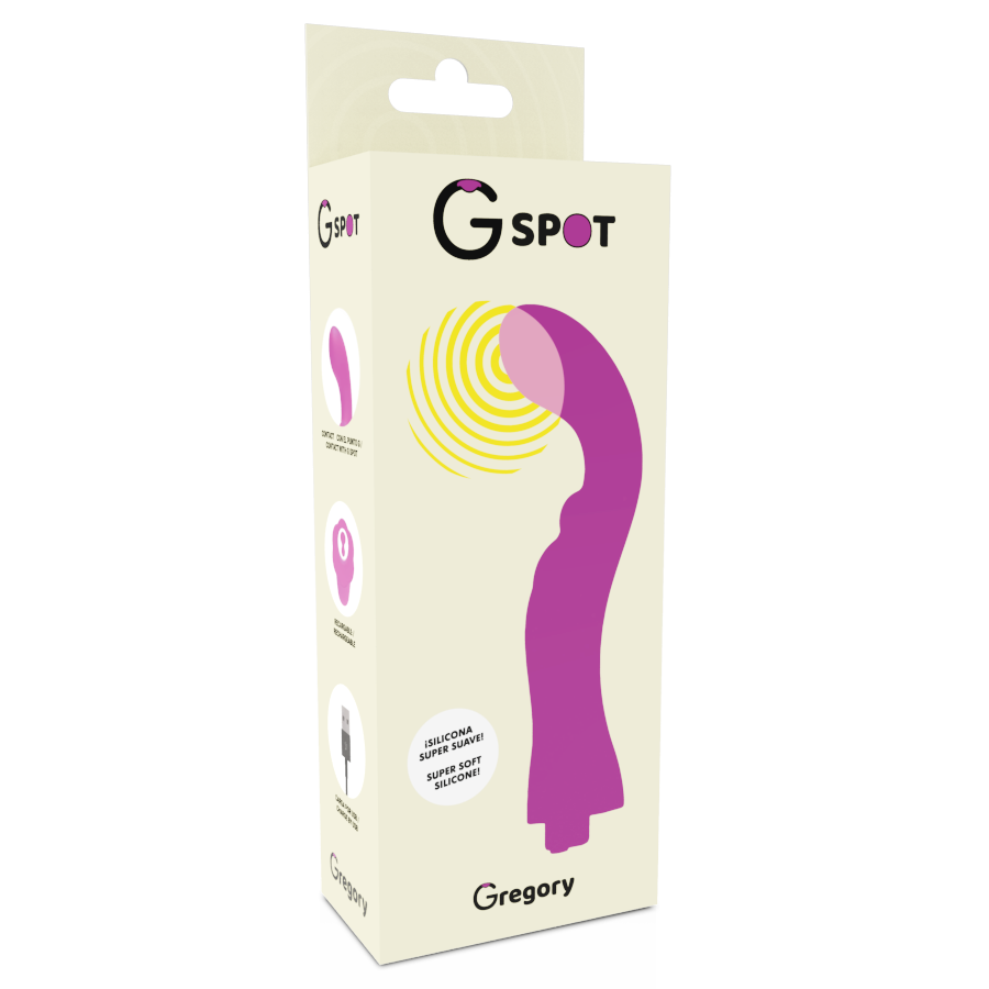 PONTO G - VIBRADOR PONTO G GREGORY VIOLET