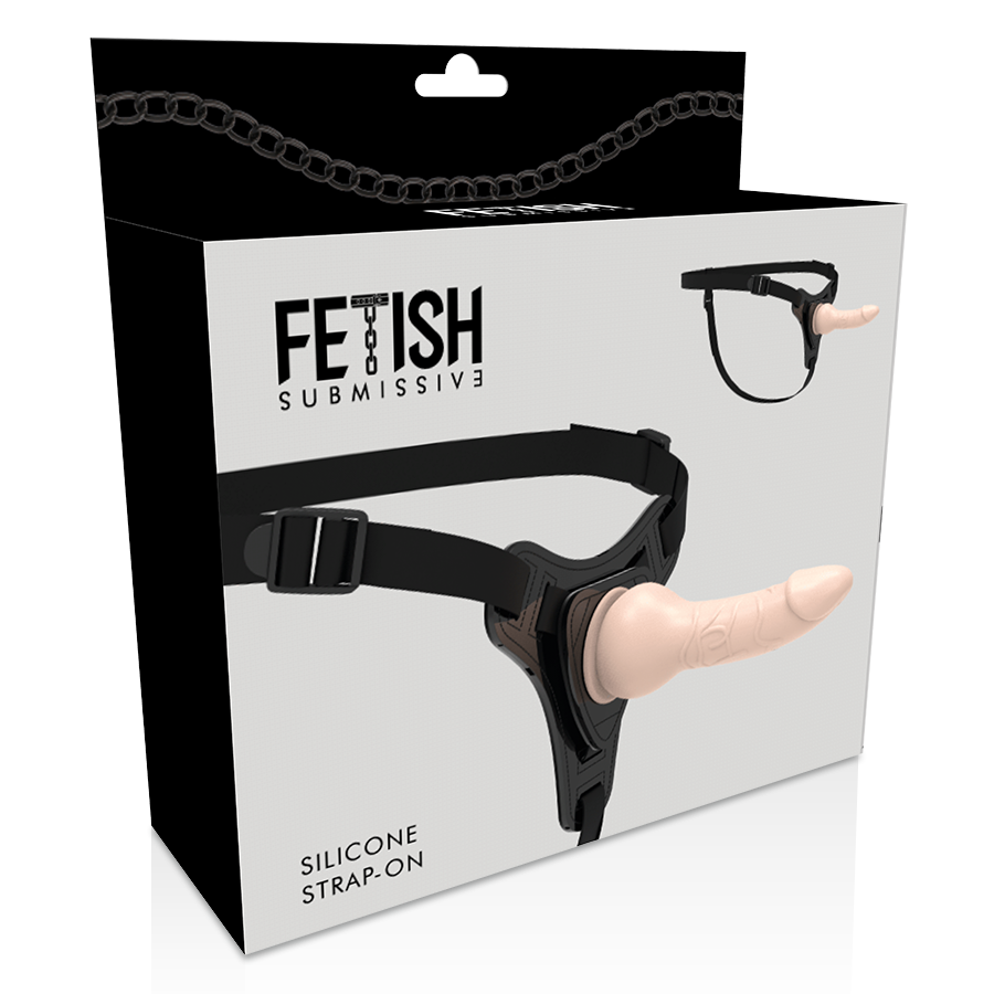 ARREIO FETICHE SUBMISSIVO - CARNE SILICONE REALISTA 16 CM