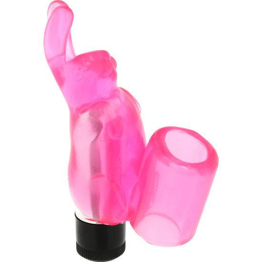 SETE CRIAÇÕES - COELHINHO DE SILICONE PARA O DEDO