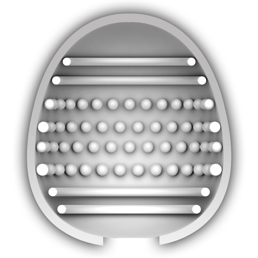 JAMYJOB - HUEVO MASTURBADOR EDICIÓN ROJA DISCRETO