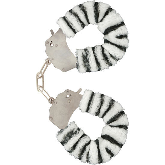 TOYJOY - ALGEMAS DIVERTIDAS E PELUDAS BONDAGE ZEBRA
