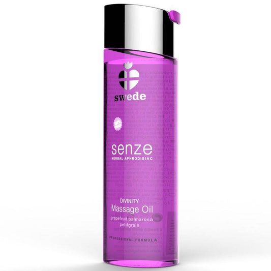 SUÉCIA - ÓLEO DE MASSAGEM AFRODISÍACO HERBAL DIVINITY 150 ML