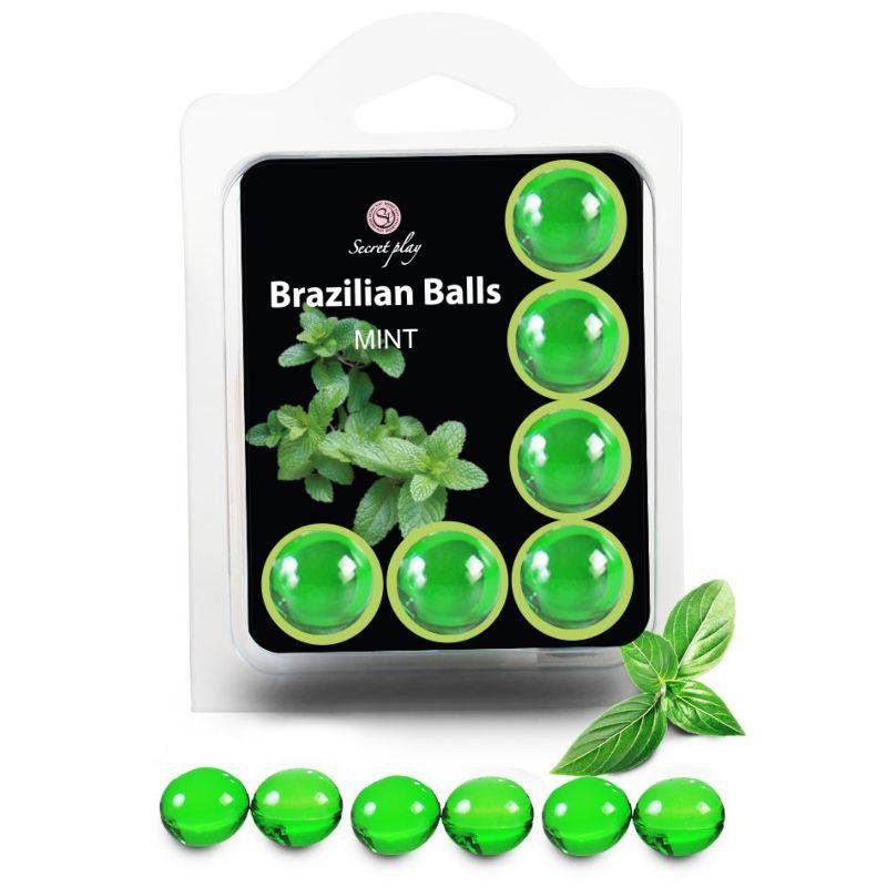 SECRETPLAY - SET OF 6 BRAZILIAN MINT BALLS
