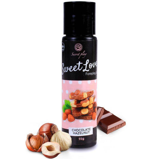 SECRETPLAY - GEL DULCE AMOR CHOCOLATE CON AVELLANA 60 ML